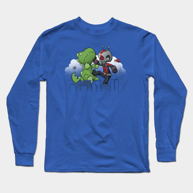 Gi-Ant Attack Long Sleeve T-Shirt by Dooomcat